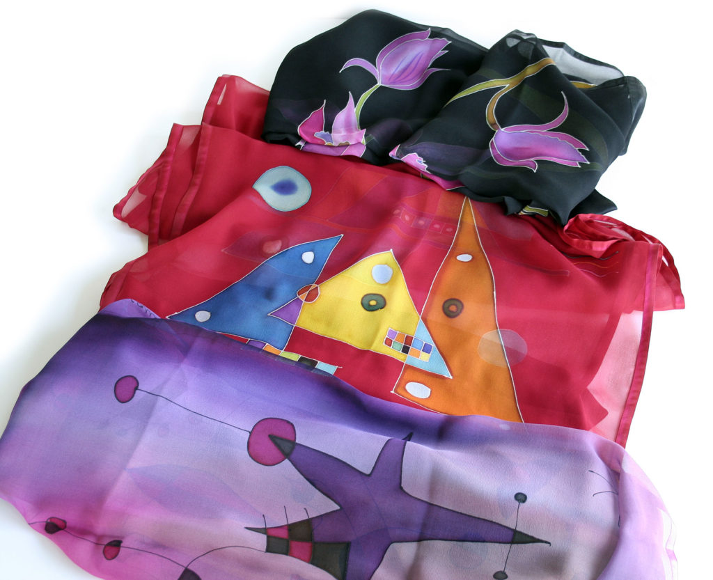 Three Scarves