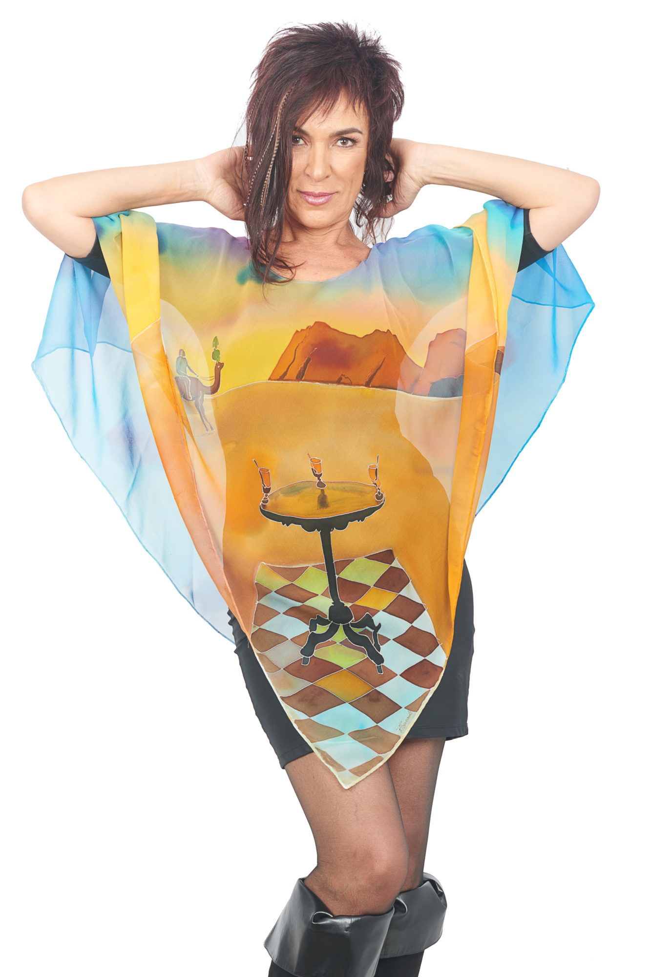 Poncho Homage to dali