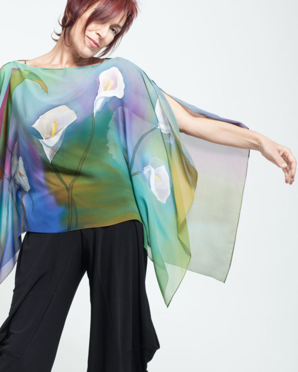 Top with with Calla Lilies