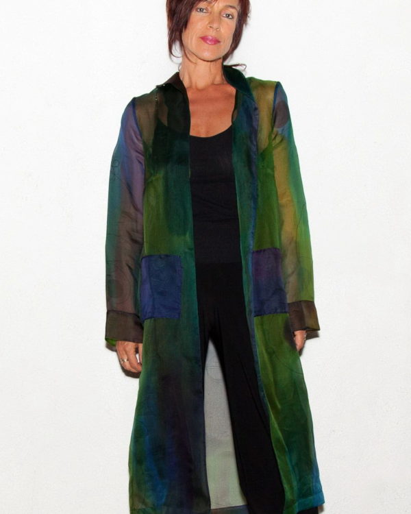 Silk Organza Coat