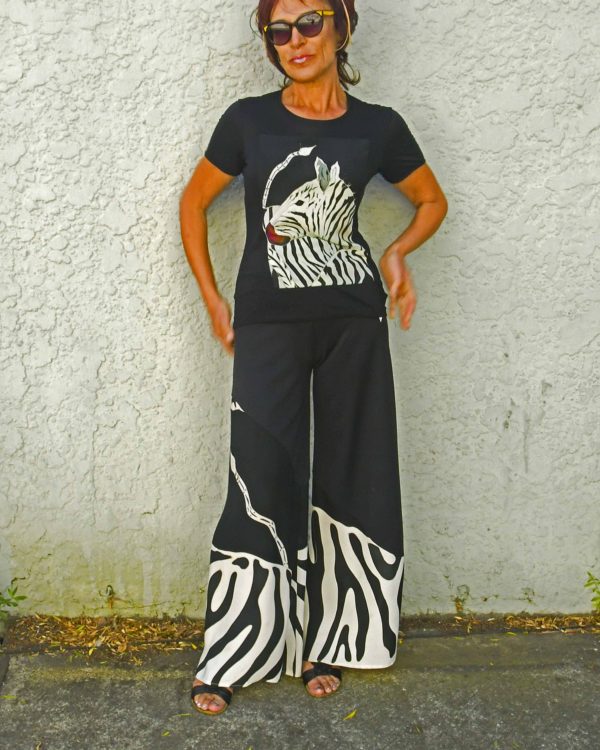 Zebra T-shirt and pants