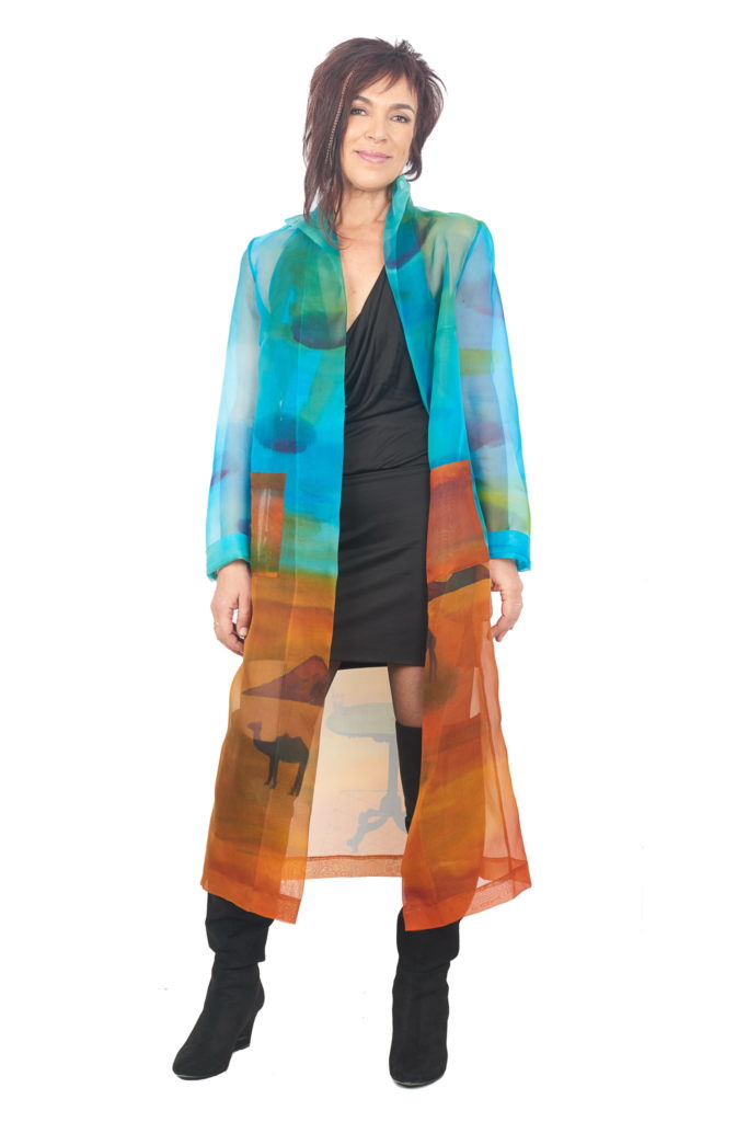 Organza coat Dali